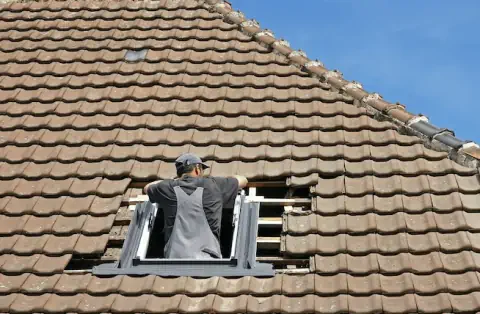 Pose de velux - Chaunay